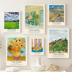 Van Gogh Art Gallery Wall Canvas Posters