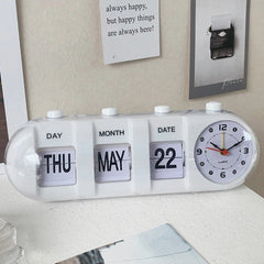 Mechanische Vintage-Klappuhr