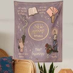 Wandbehang „Rituale des Neumonds“