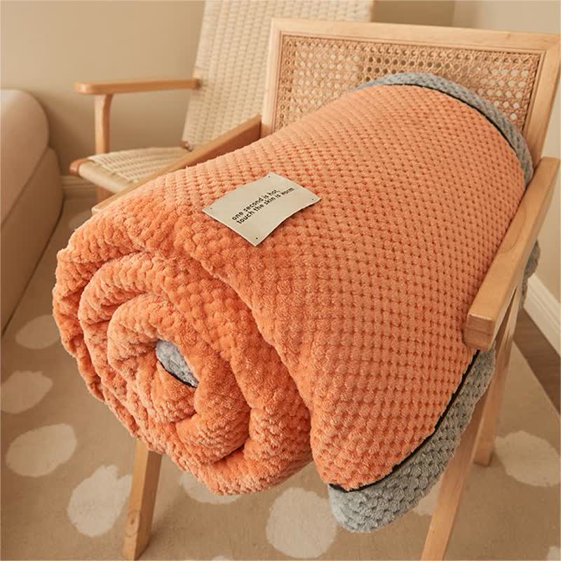 Solid Color Fleece Blanket & Pillowcases