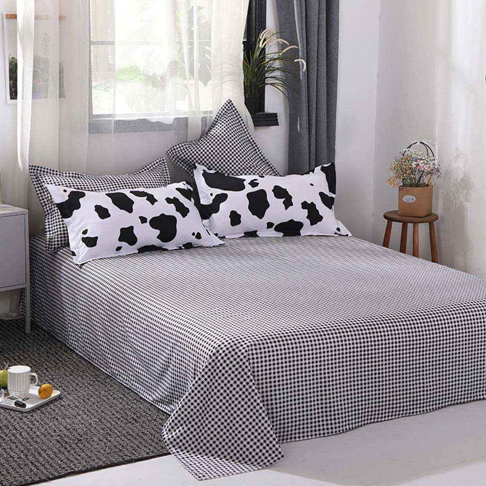 Parure de lit à imprimé vache