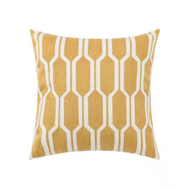 Spring Joy Embroidered Cushion Covers
