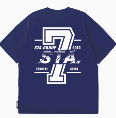 6% T-Shirt mit Buchstabengrafik 