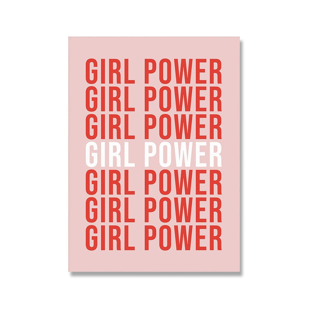 Girl Power Poster