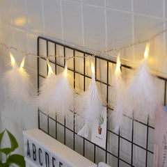 Feather String Lights