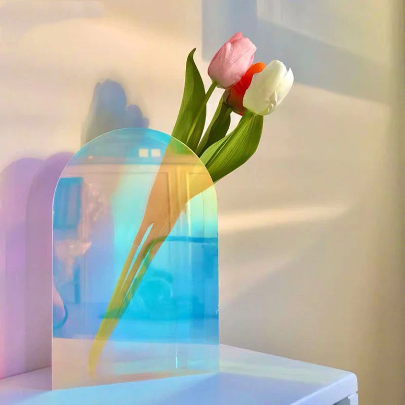 Holographic Rainbow Vase