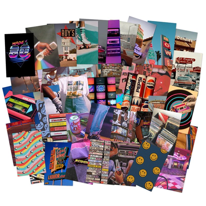 Vintage Aesthetic Collage Kit