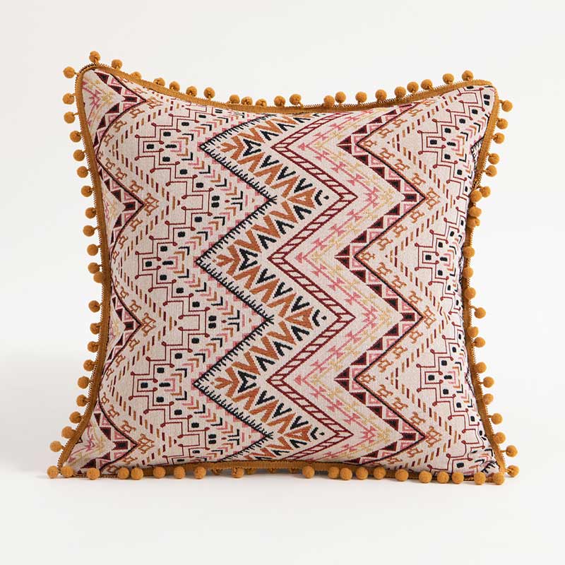 Morocco Pillow Case Tassels Pillow Covers