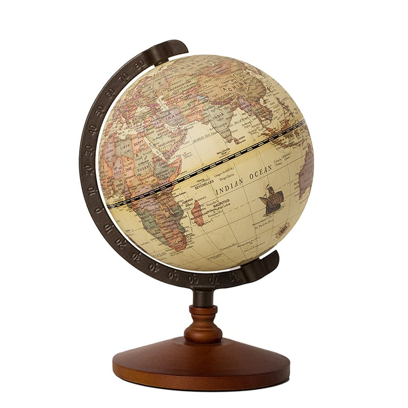 Dark Academia World Globe