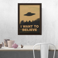 I Want To Believe Poster