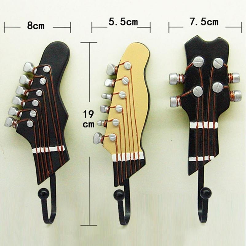 Guitar Hook Hangers (Set Of 3)