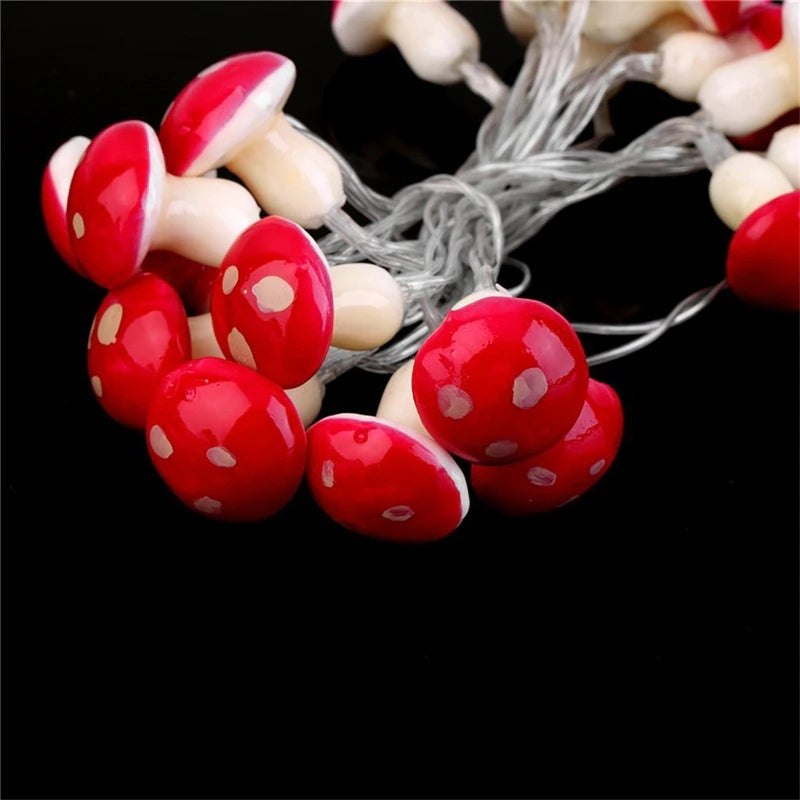 Mushroom String Lights