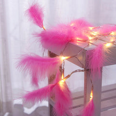 Feather String Lights