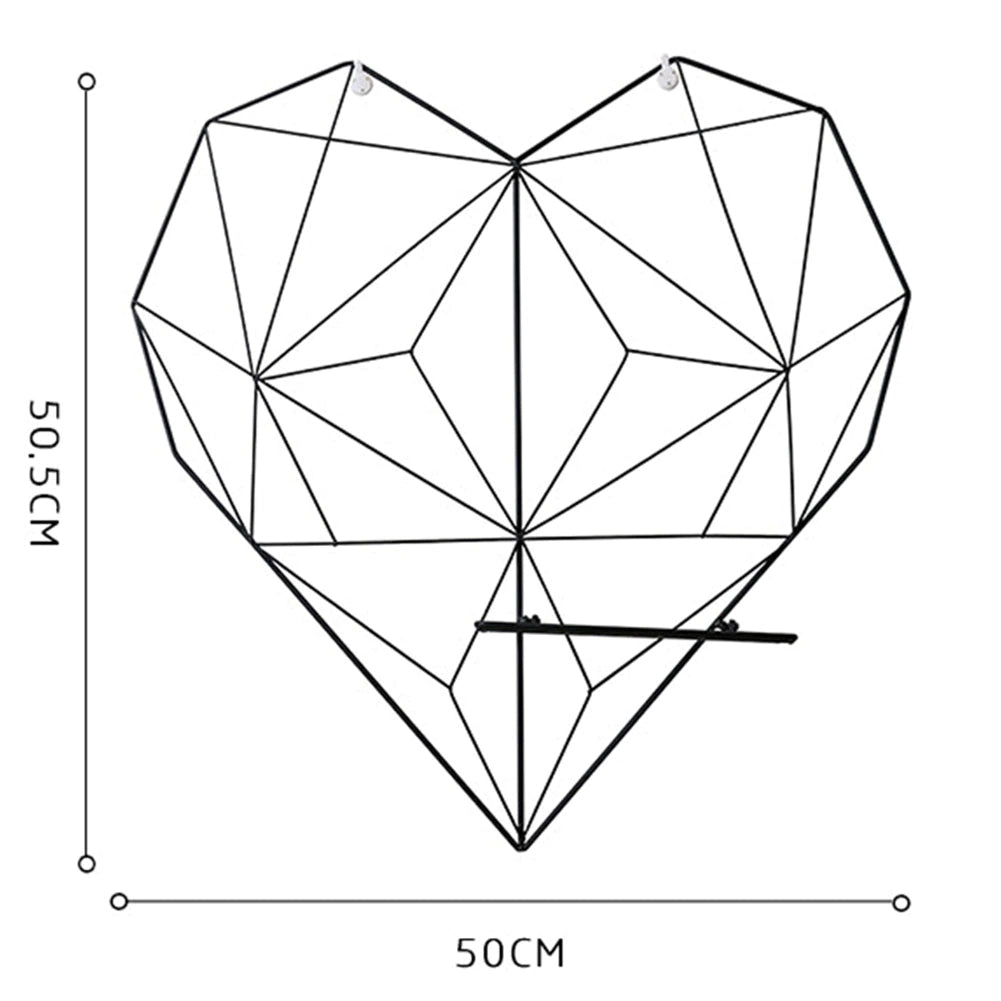 Heart Shape Wall Organizer