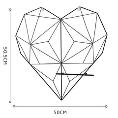 Heart Shape Wall Organizer