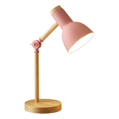 Aesthetic Wooden Desk Lamp