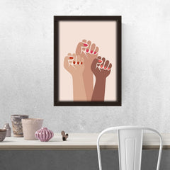 Affiche « Plus forts ensemble »