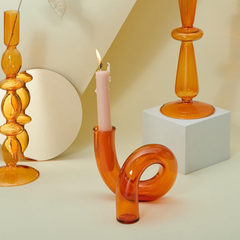 Curly Candle Holder