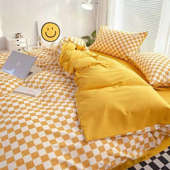 Plaid Bedding Set