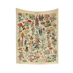 Vintage Flowers Tapestry