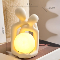 Couple Statue Night Lamp