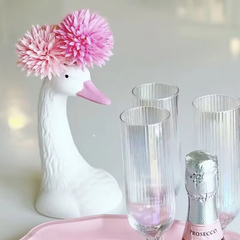 Funky Swan Vase