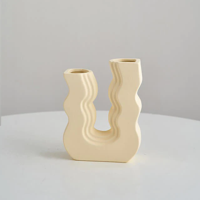 Groovy Ceramic Vase