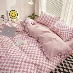 Plaid Bedding Set