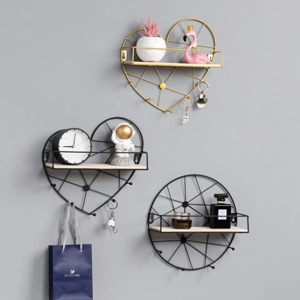 Heart Shape Wall Shelve