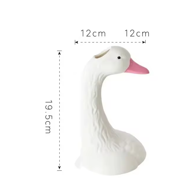 Funky Swan Vase