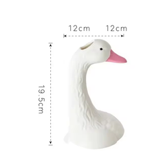 Funky Swan Vase