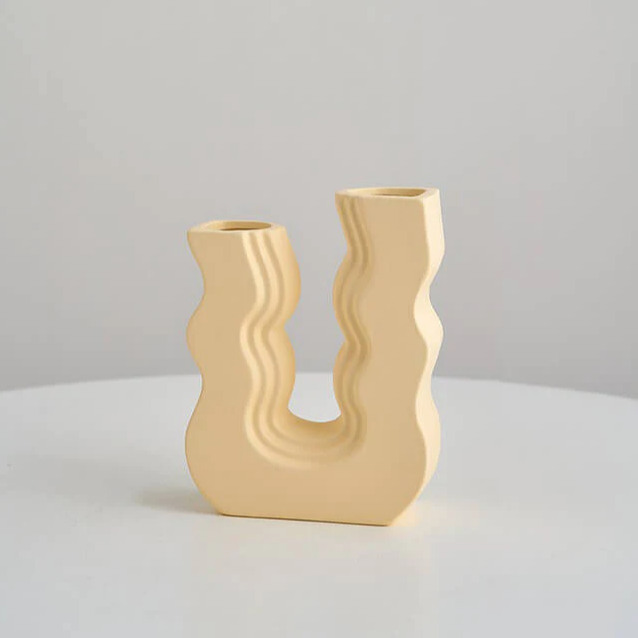 Groovy Ceramic Vase