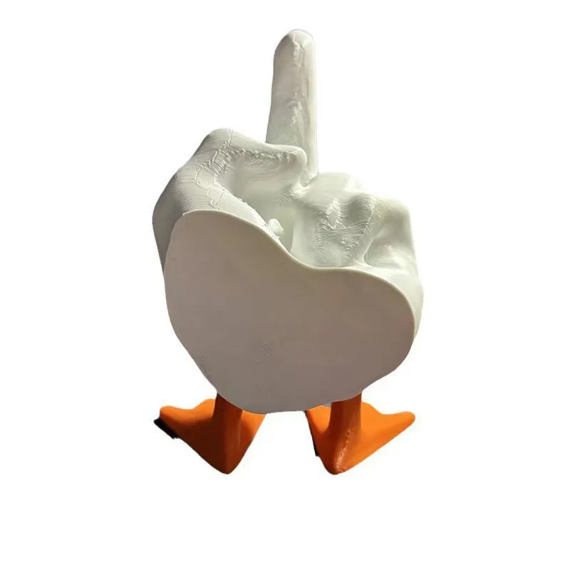 Angry Duck Statue