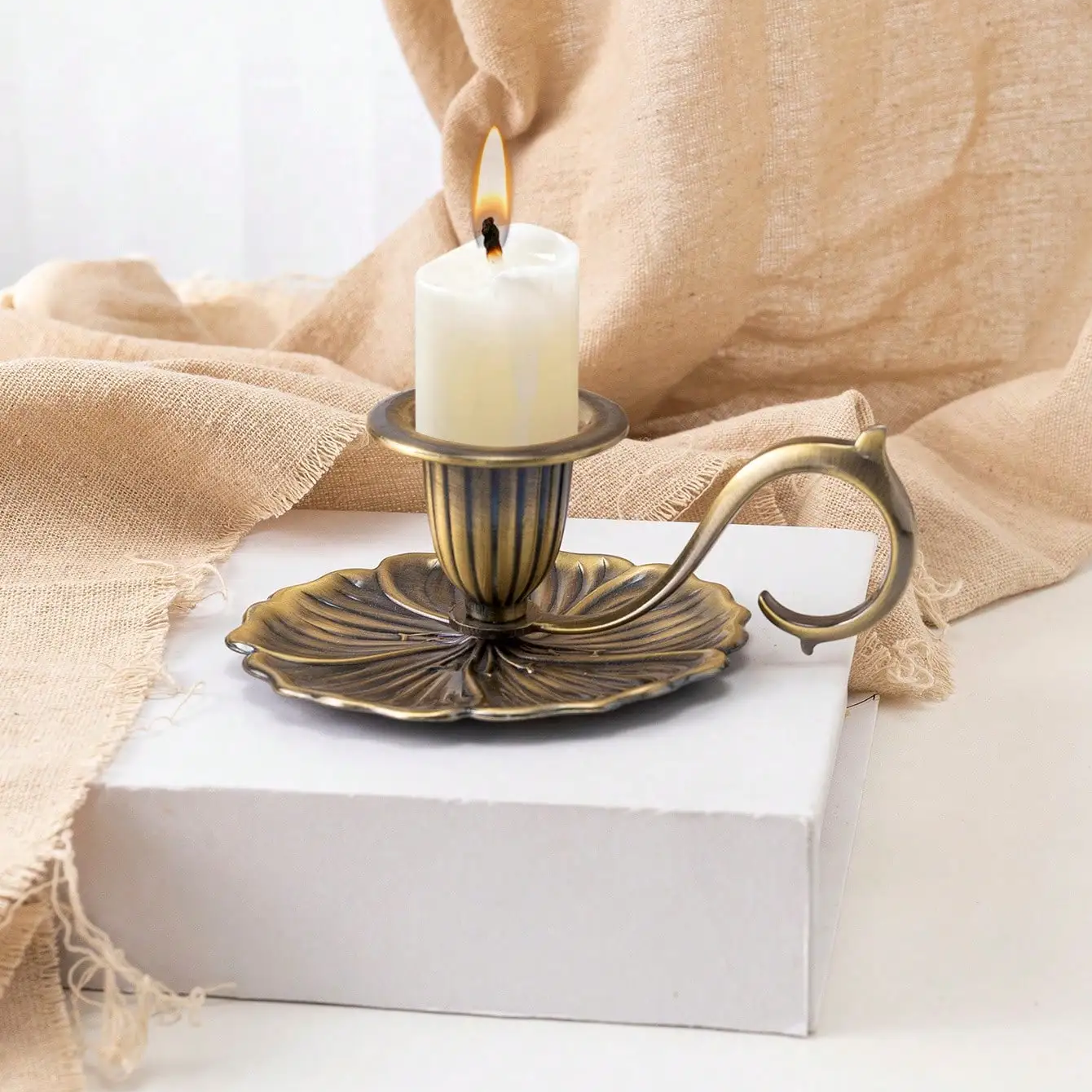 Vintage Style Candle Holder