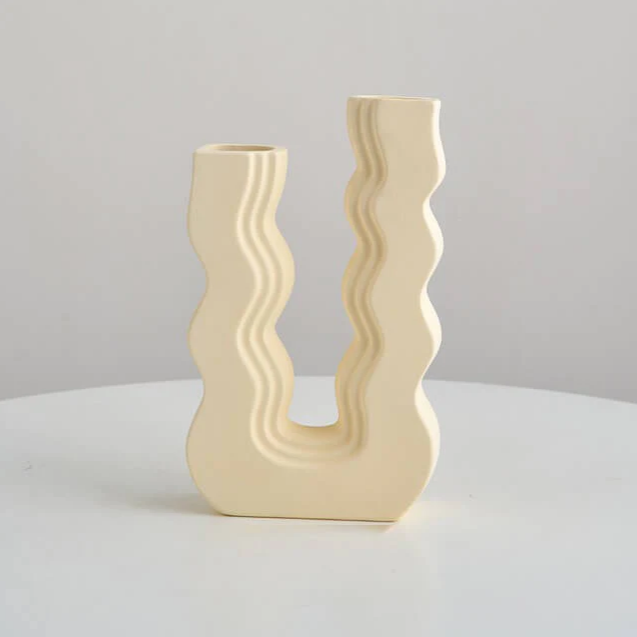 Groovy Ceramic Vase