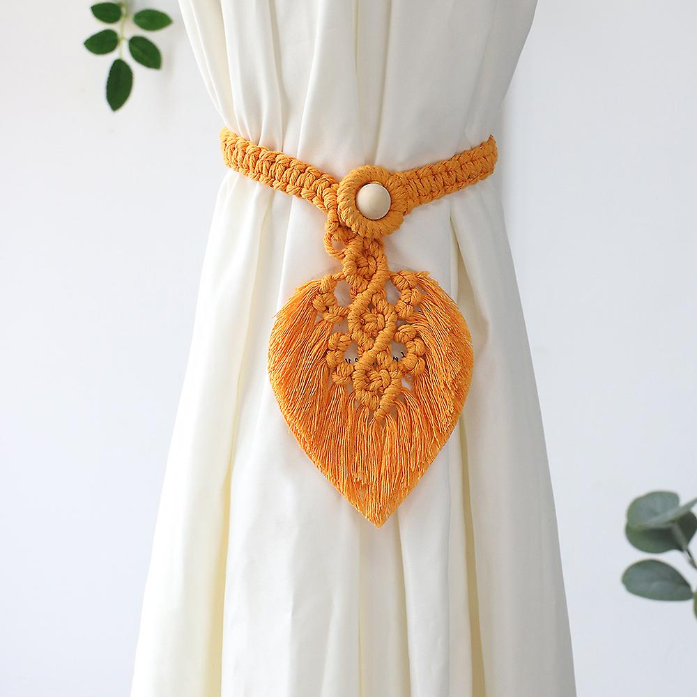 Macrame Curtain Tieback