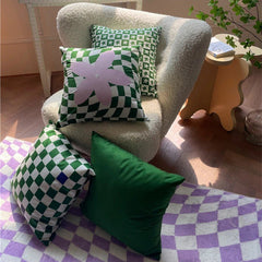 Checkered Pillow Case