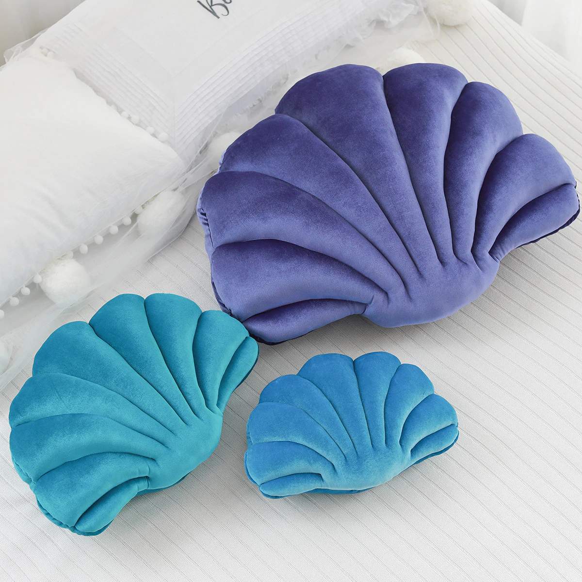 Velvet Shell Cushion