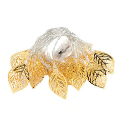 Golden Leaf String Lights