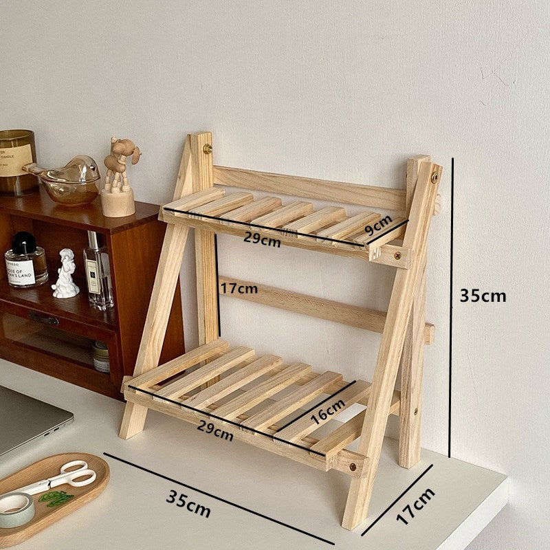 Étagère de bureau à deux niveaux