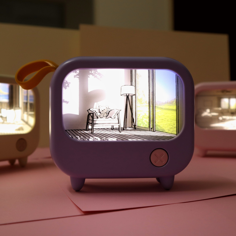 Mini TV Night Light