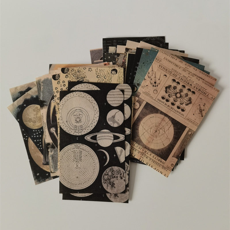 Vintage Galaxy Collage Kit