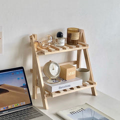 Étagère de bureau à deux niveaux