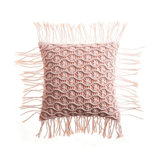 Macrame Boho Pillow Case