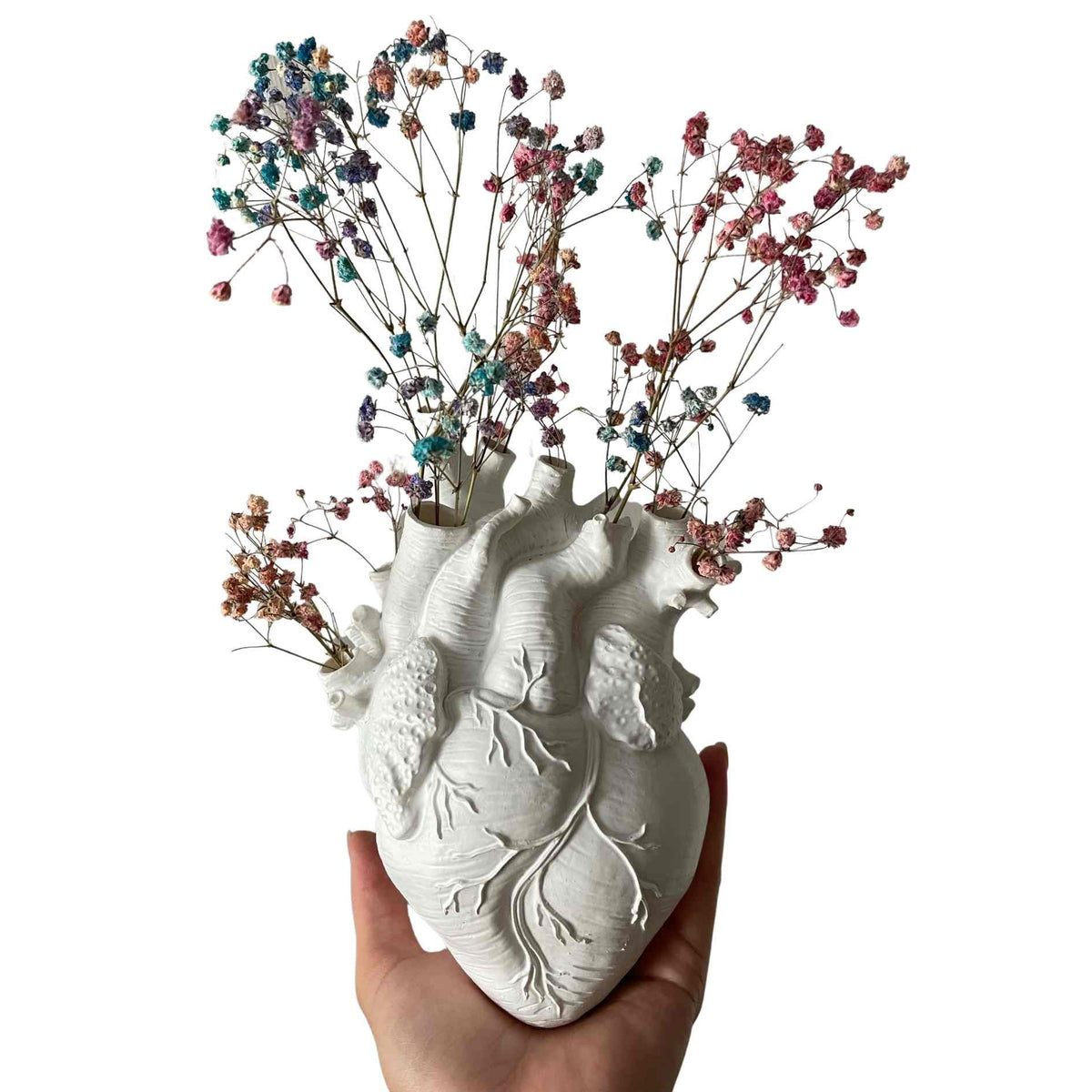 Human Heart Vase