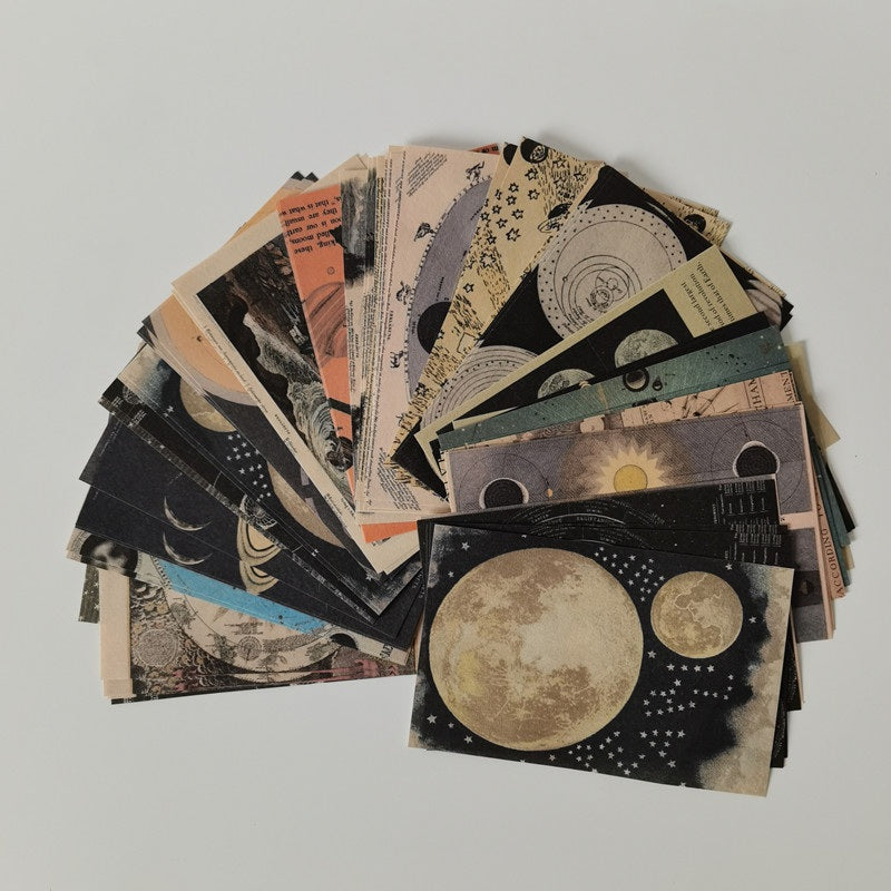 Vintage Galaxy Collage Kit