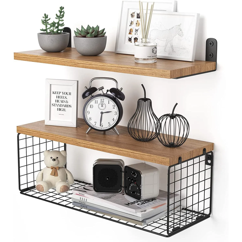 Double Level Wall Shelf