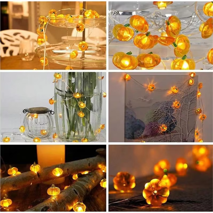 Pumpkin String Lights