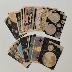 Vintage Galaxy Collage Kit