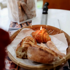 Croissant Candle